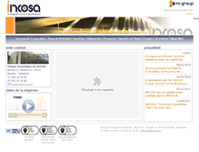 Tablet Screenshot of incosa.es